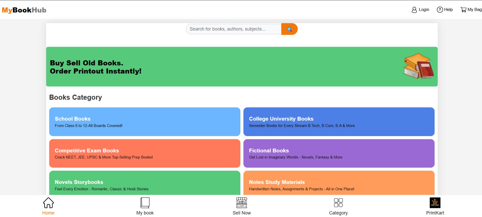 MyBookHub Project